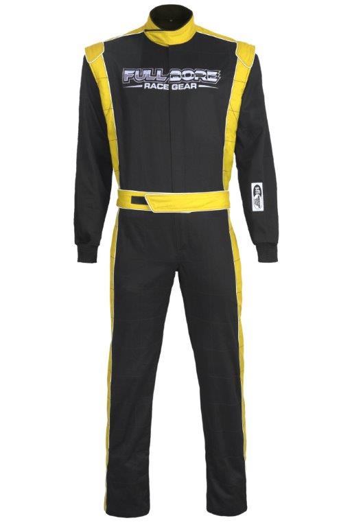 YOUTH Yellow- SJ13- FULL BORE SFI 3.2a/1 Single Layer Race Suit