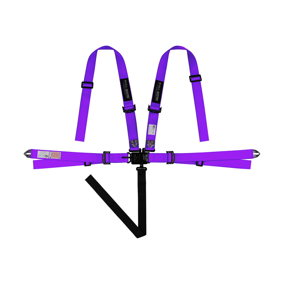 2" x 2"  FULL BORE Harness 5 point SFI 16.1 (Purple)
