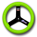 Superior Steering Wheel 15" (Green)