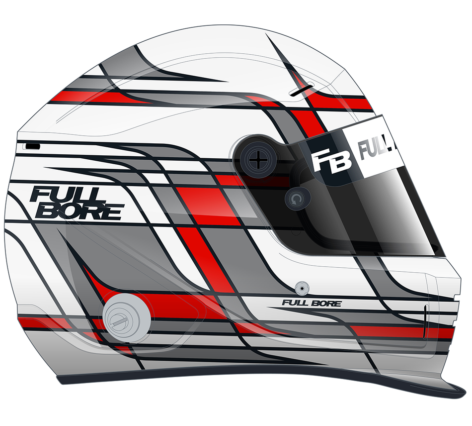 Full Bore Helmet SNELL2025 DBX #11 (TOP AIR)