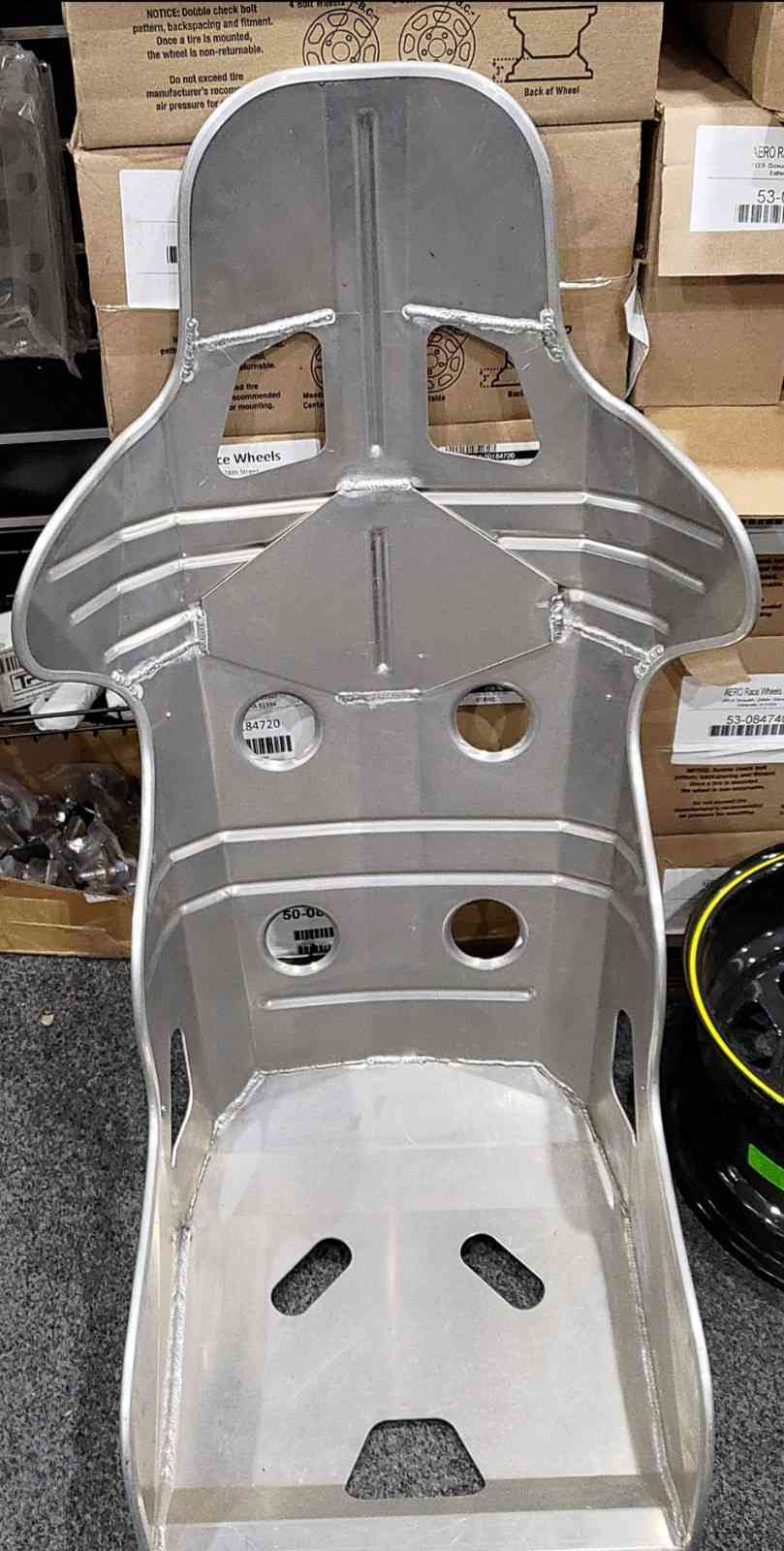 Aluminium seat