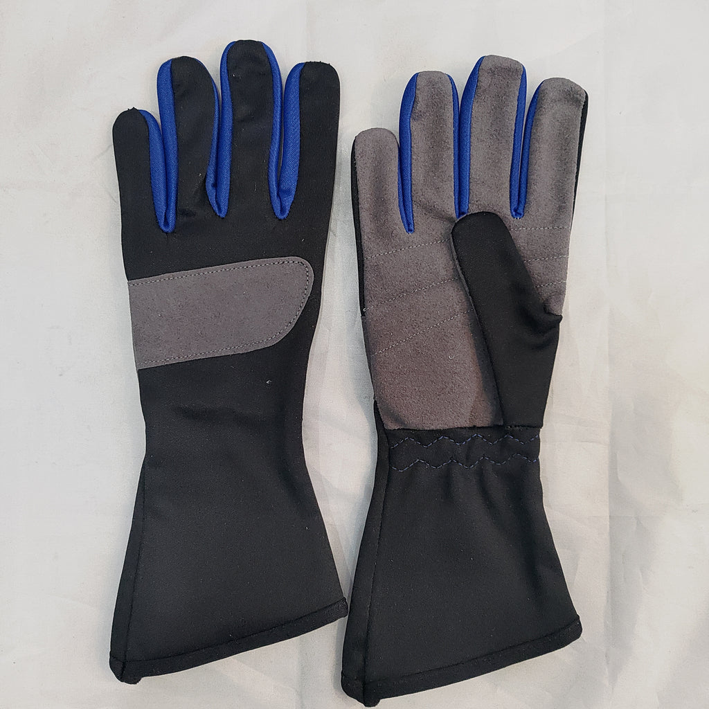 Go Kart gloves Adult (royal)
