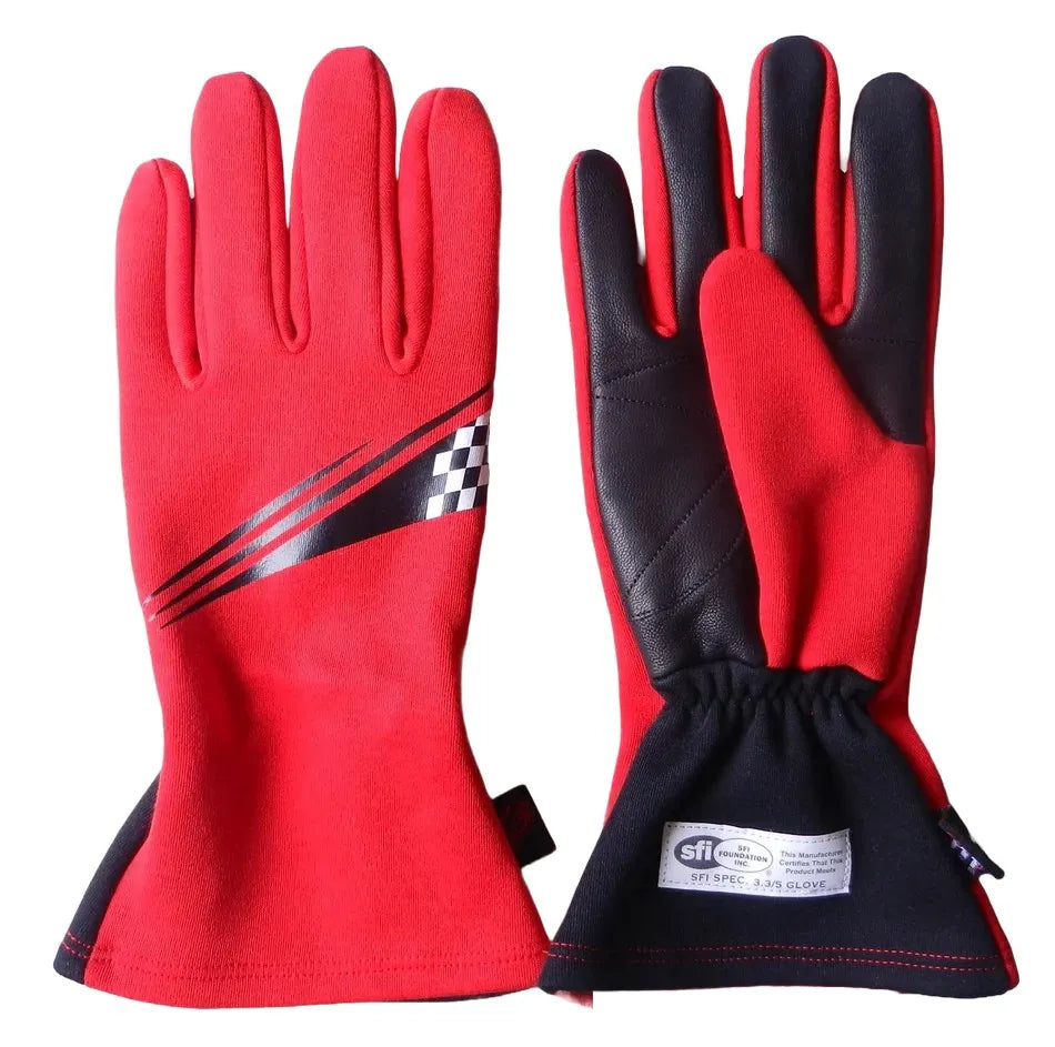 T-III RED Race Gloves SFI