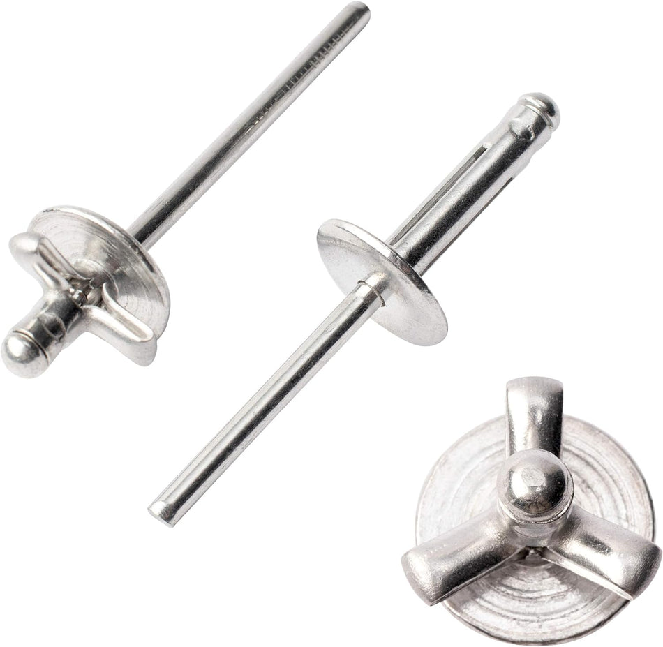 Exploding  Large 3/16 Pop Rivets (250 pcs)