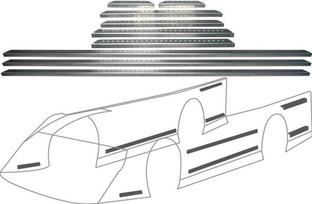 TRF Late model Aluminium Body Brace Kit