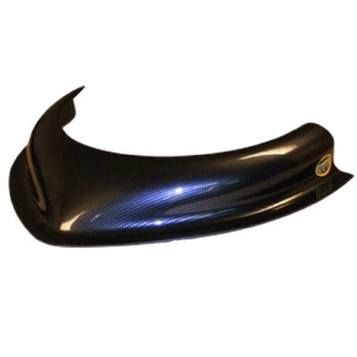 Dominator Hood Scoop  2.5 White or  Carbon Fiber Style
