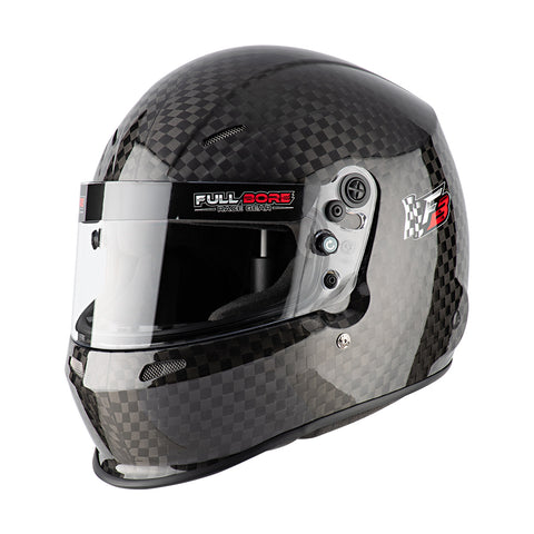 Large Pattern Carbon Fibre Full Bore Snell 2020 Helmet