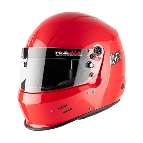 Full Bore Helmet 2020 SNELL (RED)