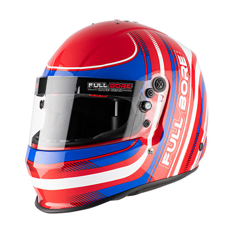 DBX -RED Full Bore Helmet 2020 SNELL
