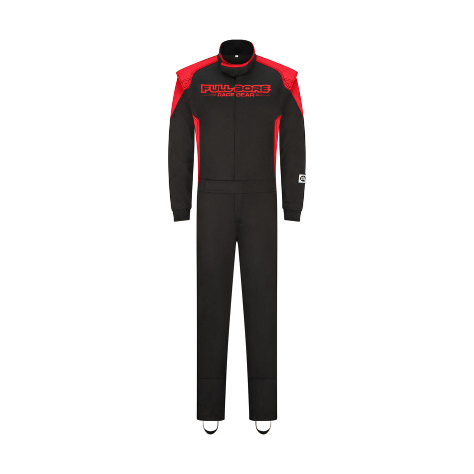 WOMEN's  BLK/Red - SJ14- FULL BORE SFI 3.2a/1 Single Layer Race Suit