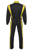 Yellow- SJ13- FULL BORE SFI 3.2a/1 Single Layer Race Suit