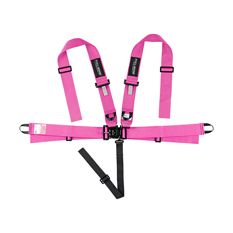 3" FULL BORE Harness 5 point SFI 16.1 Latch/Link (Bubblegum PINK)