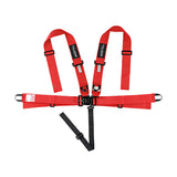3" FULL BORE Harness 5 point SFI 16.1 Latch/Link (RED)