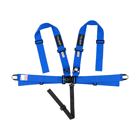 3" FULL BORE Harness 5 point SFI 16.1 Latch/Link (BLUE)