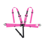 HANS style FULL BORE Harness 5 point SFI 16.1 (PINK)