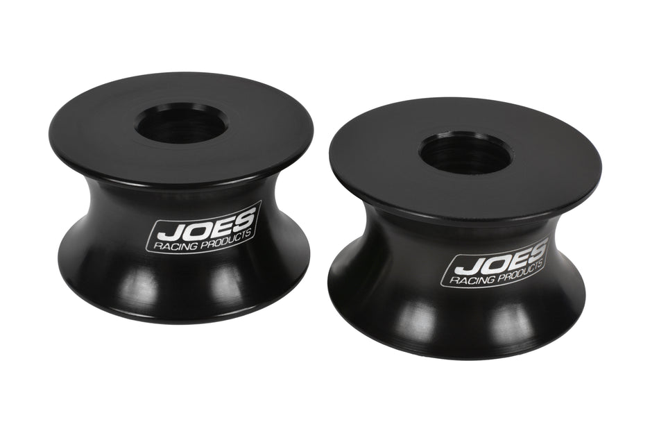 Joe's Racing 1/2in Motor Mount Spacer Pair Black