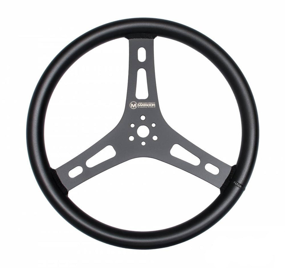 Joe's Racing Matador Steering Wheel Black 15in Flat