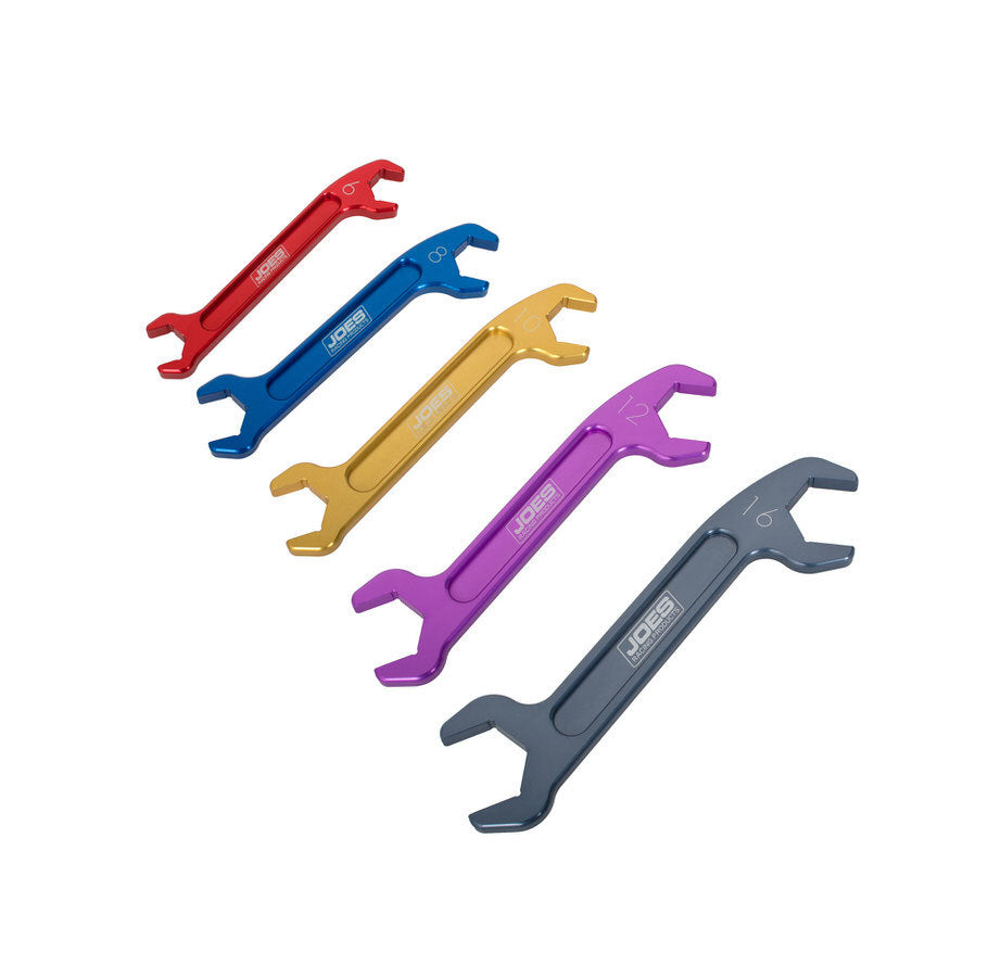 Joe's Racing Aluminum Wrench Set Double Ended 6an-16an