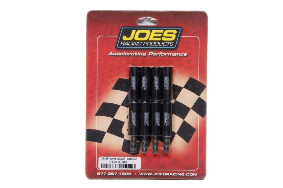 Joe's Racing Aluminum Valve Cover Nut Kit w/ Studs 1/4-20 8pk