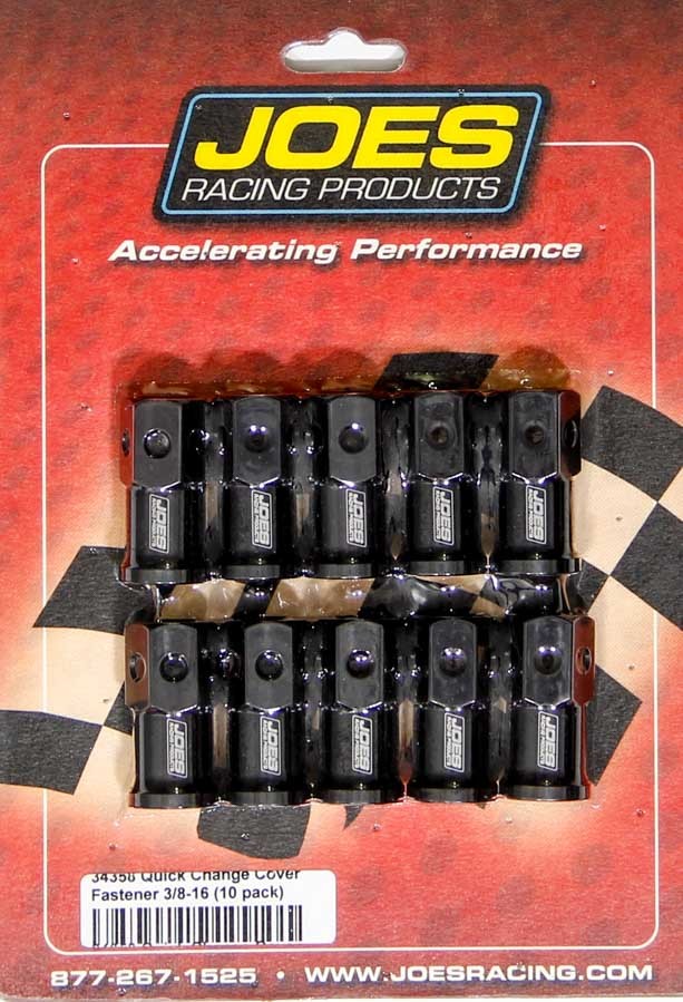 Joe's Racing LW Aluminum Quick Change Cover Nut Kit - 10 Pack