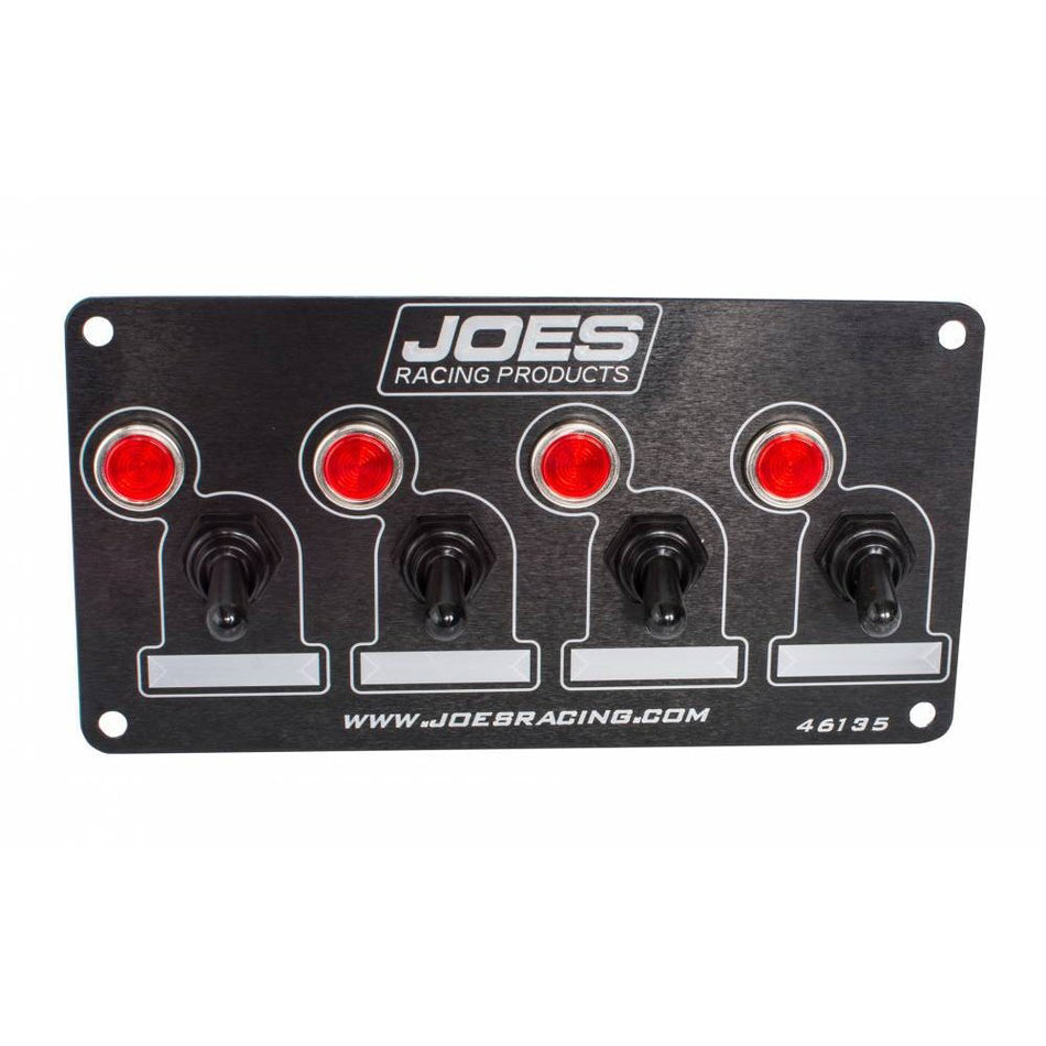 Joe's Racing Accessory Switch Panel w /4 Switches and Lights
