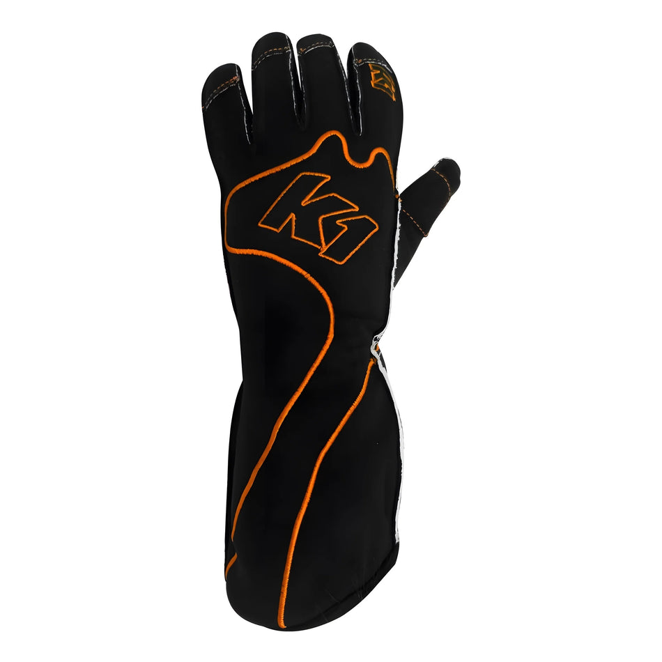 K1 Gloves Karting RS1 Adult Black/Orange