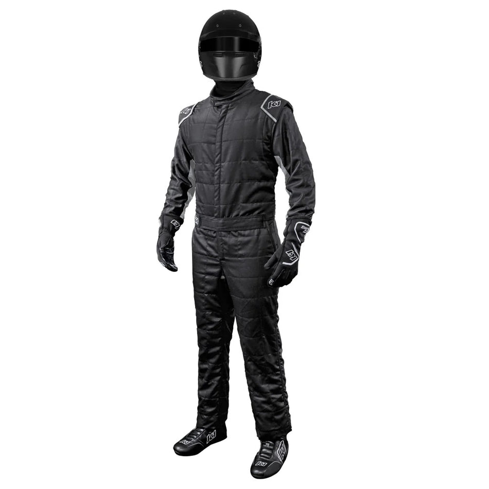 K1 Suit Outlaw Black / Gray SFI 3.2A/5