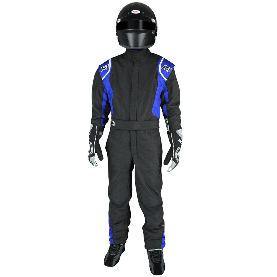K1 Suit Precision II Youth Black/Blue
