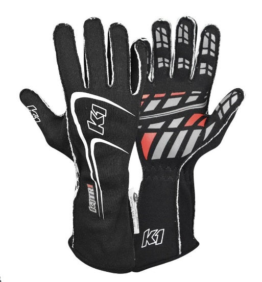 Glove Track1 Black SFI