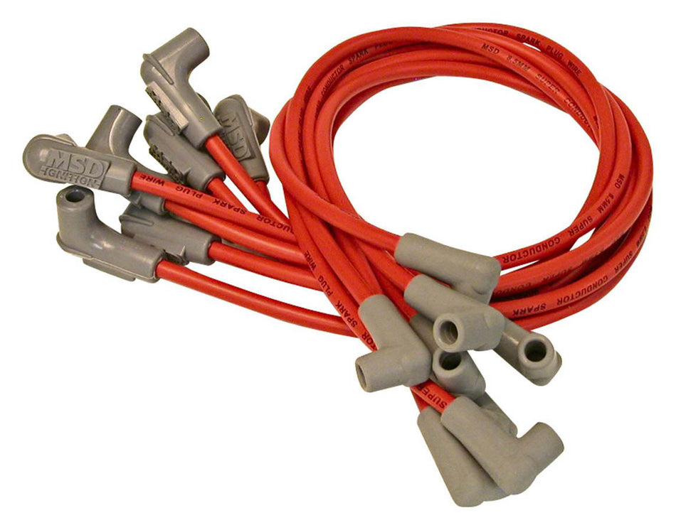 MSD 8.5mm BBC Race Tailored Plug Wire Set