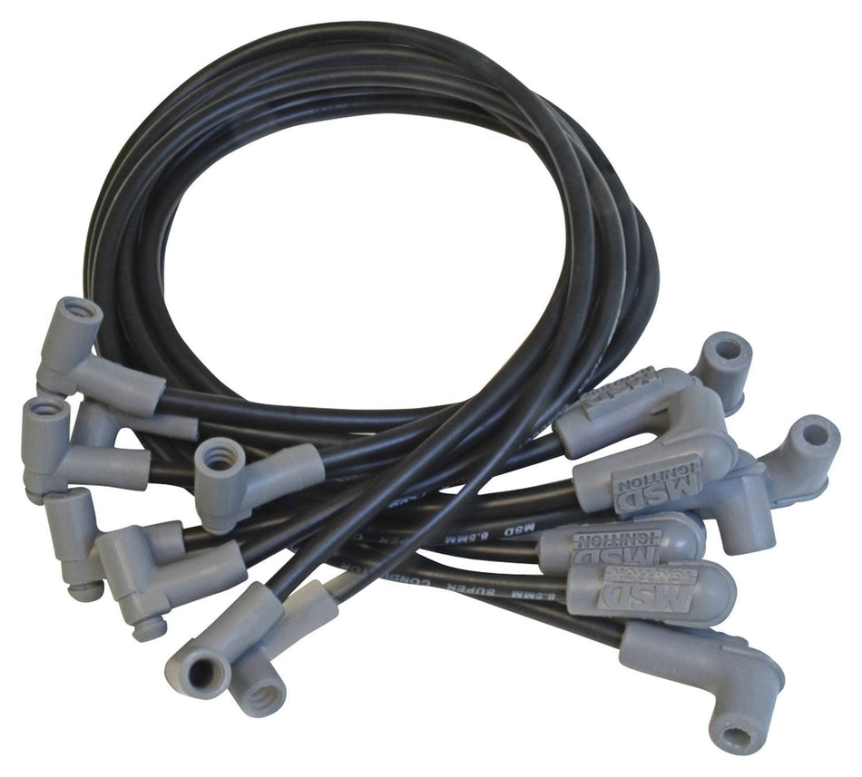 MSD 8.5MM Spark Plug Wire Set - Black