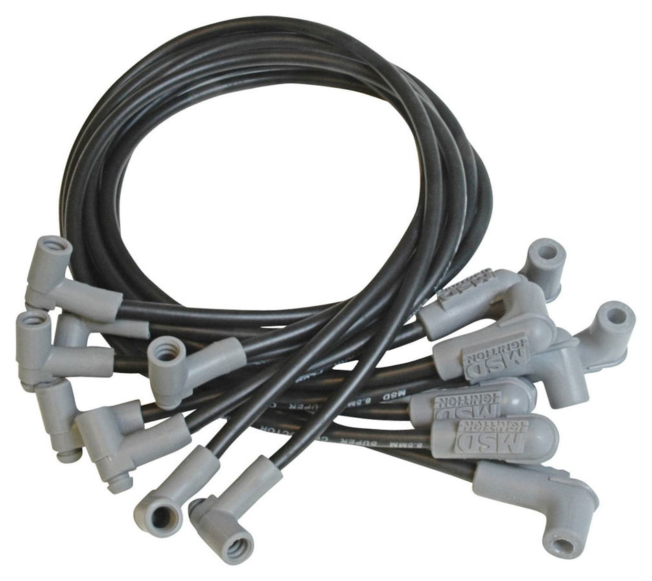 MSD 8.5MM Spark Plug Wire Set - Black