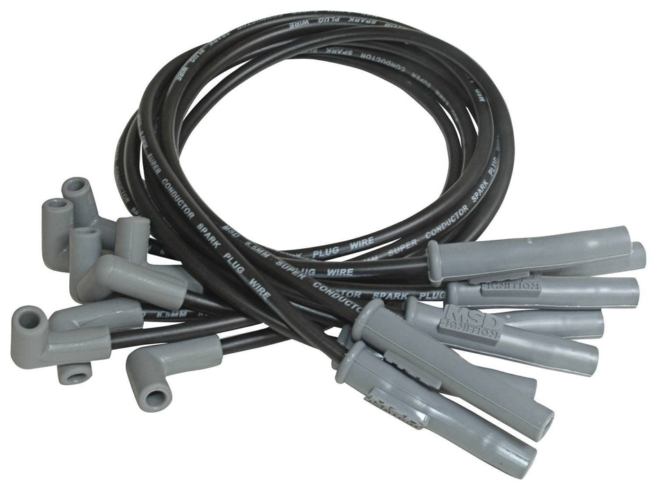 MSD 8.5MM Spark Plug Wire Set - Black