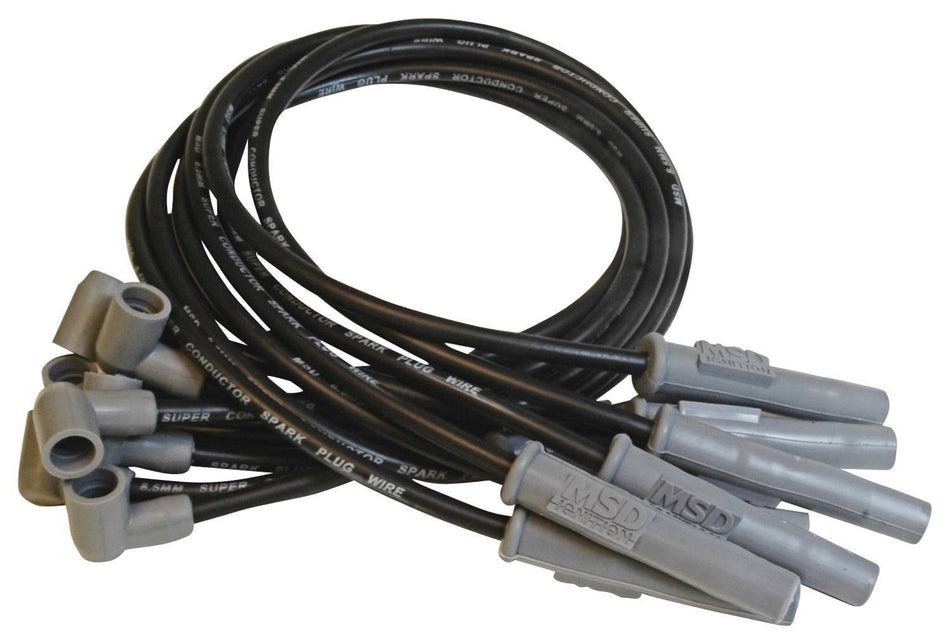 MSD 8.5MM Spark Plug Wire Set - Black