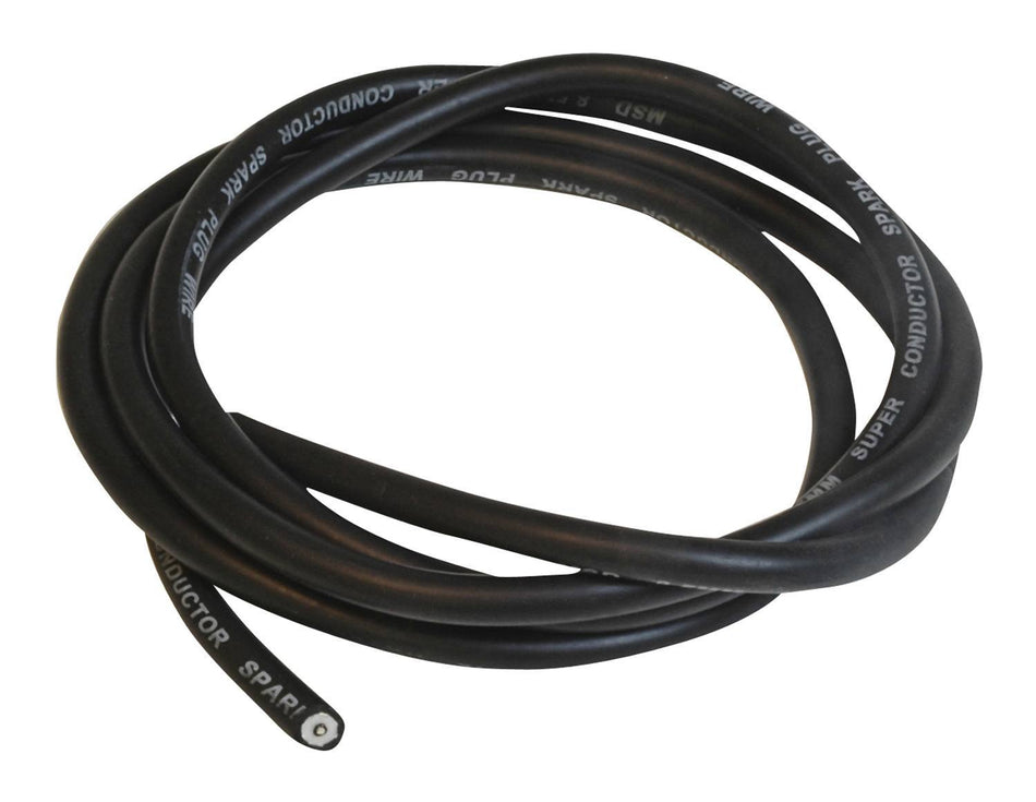 MSD Bulk S/C Spark Plug Wire Black 300ft