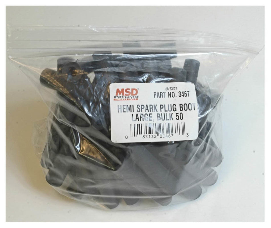 MSD Hemi Spark Plug Tube Boots 50pk