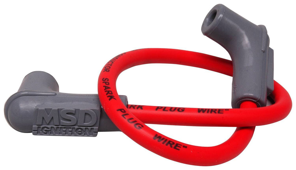 MSD HEI 8.5 Coil Wire - Red 18in Long
