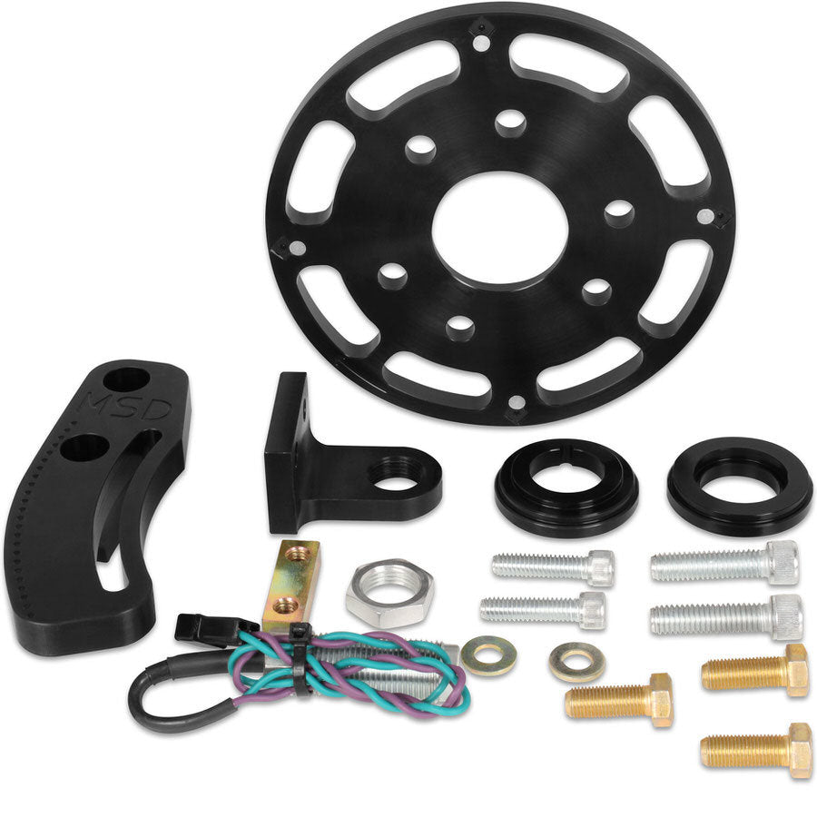 MSD Crank Trigger Kit SBC w/6.25in Wheel