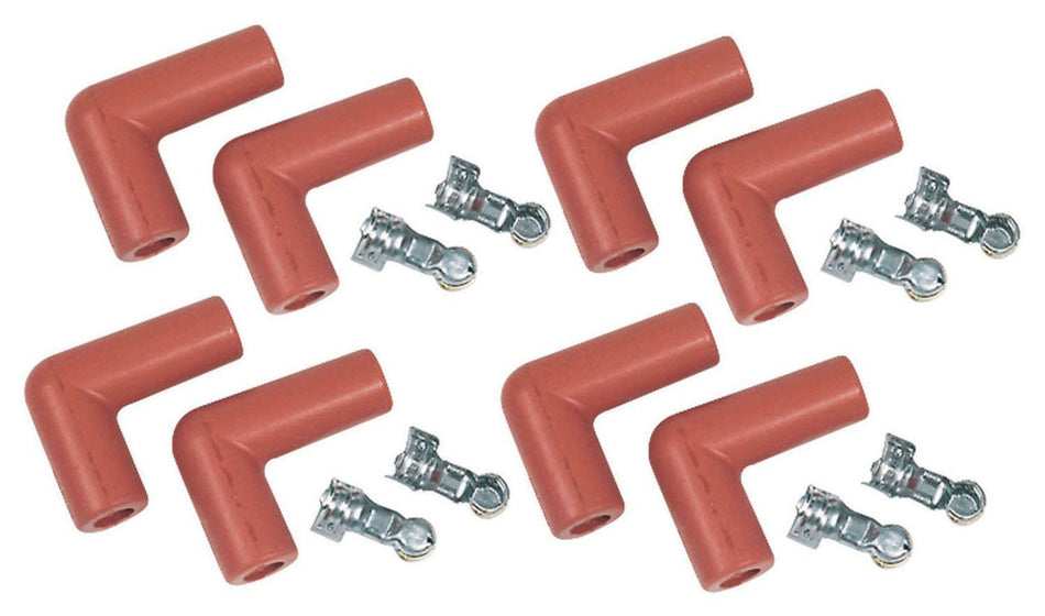 MSD 90 Deg. Pro Temp. Boot Kit (8pcs.)