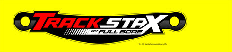 TrackStax Laminated Tear offs by Full Bore Race Gear