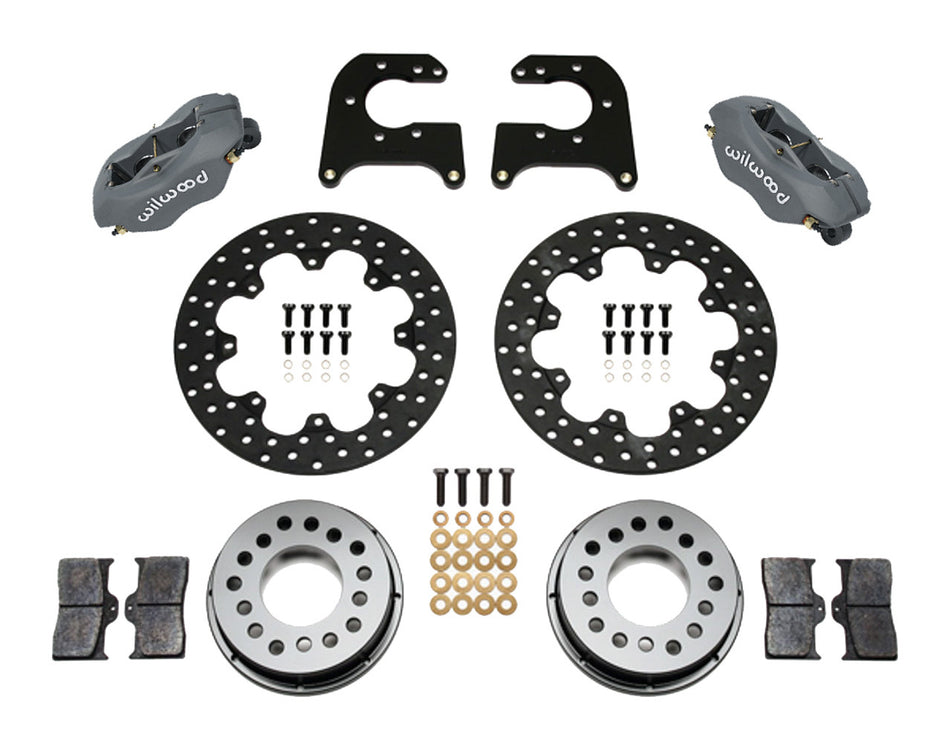 WILWOOD D/L Drag Rear Brake Kit Small Ford 2.66in