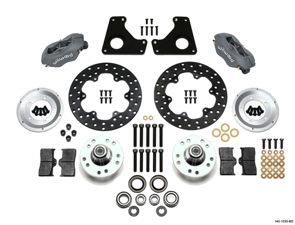 WILWOOD Dragster Front Kit MD 80-87 GM