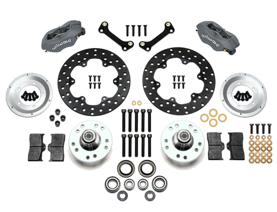 WILWOOD MD Front Kit 82-90 Camaro Billet / Drilled