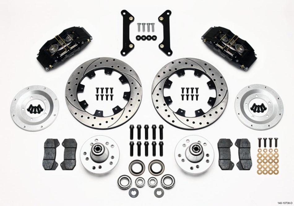 WILWOOD Brake Kit Dynapro Camaro 70-78 6 Piston 12.19in
