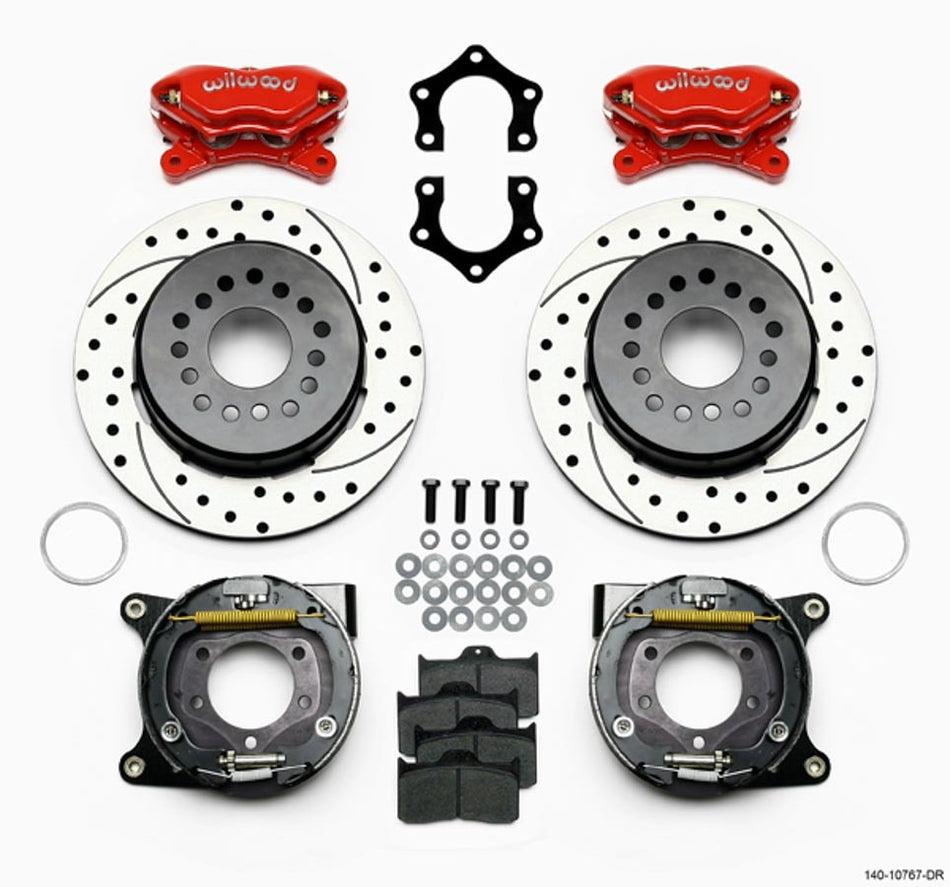 WILWOOD Rear Brake Kit Dynalite Mopar / Dana w/Park Brk