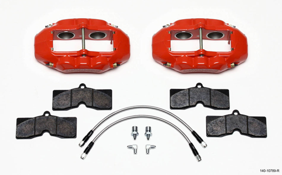 WILWOOD Front Brake Kit 65-82 Corvetee Red