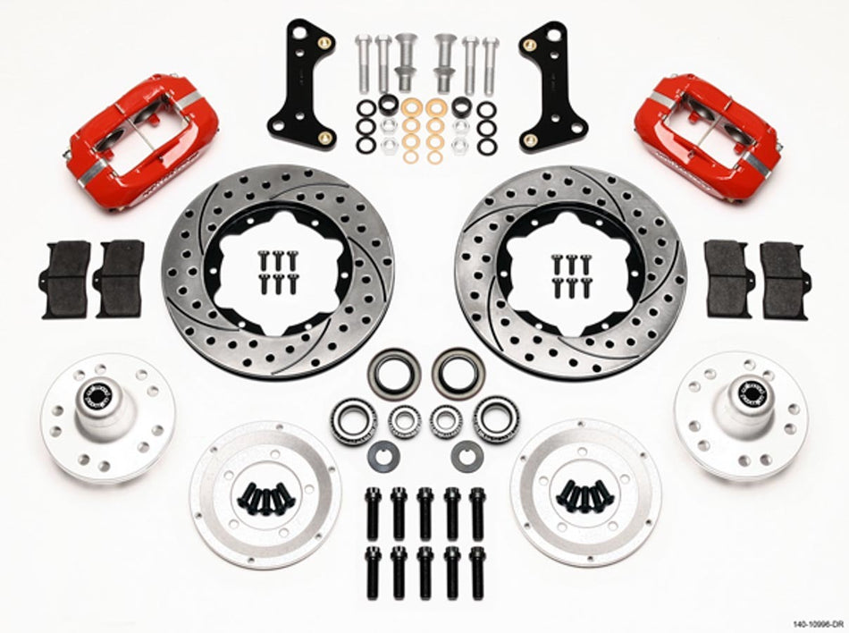 WILWOOD HD Front Brake Kit 67-72 Camaro/Nova Drilled