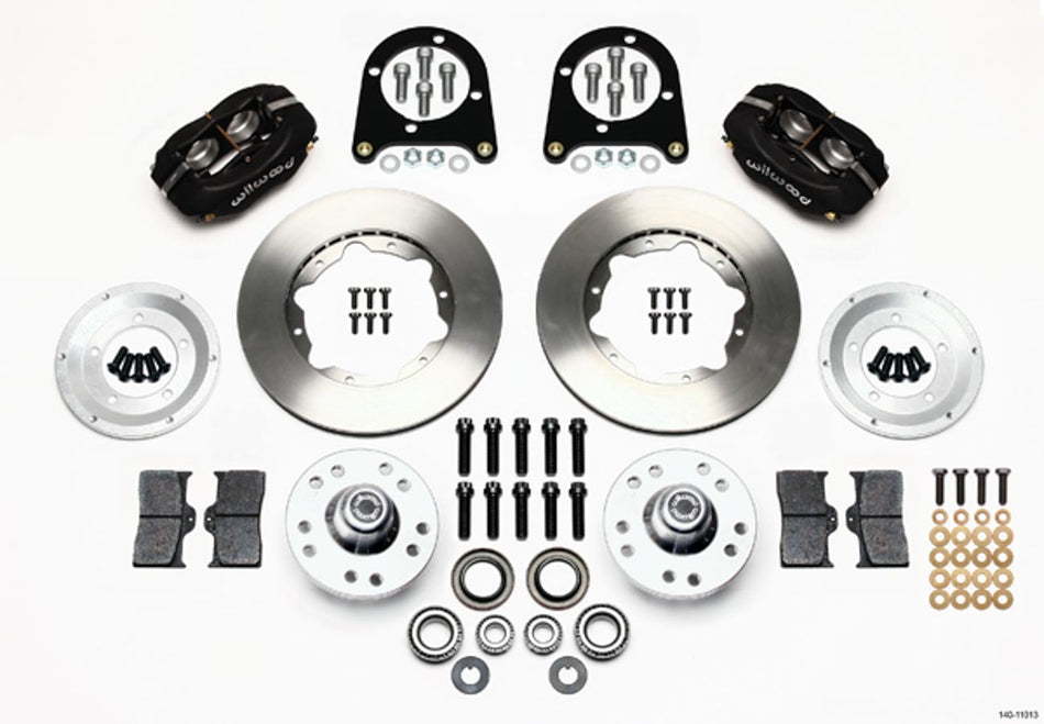 WILWOOD HD Front Brake Kit 37-48 Ford-Billet