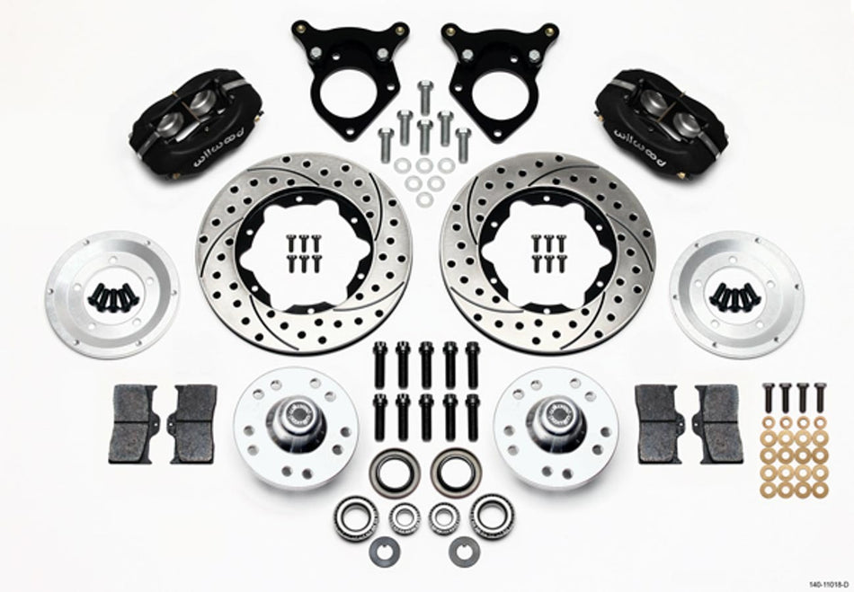 WILWOOD P/S Front Kit 87-93 Mustang 10.75in Rotor