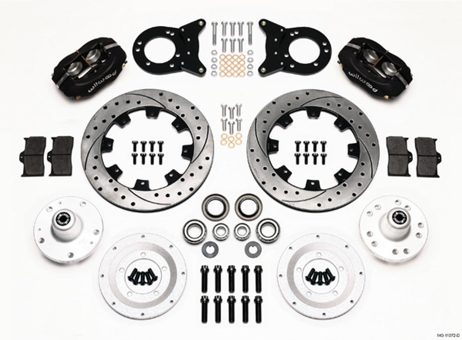 WILWOOD Front Disc Kit HD 65-69 Mustang Drilled